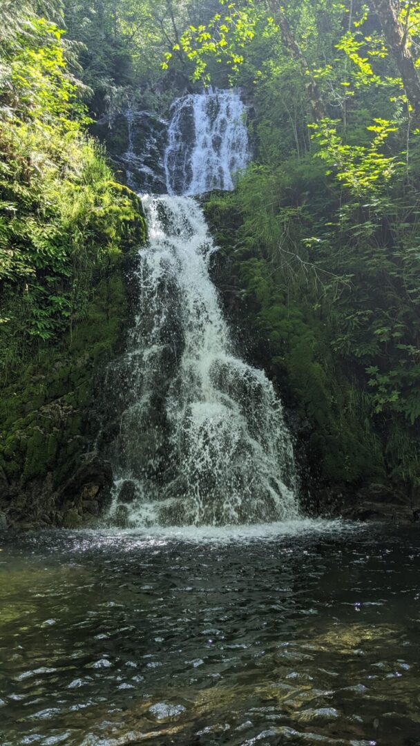 A waterfalls